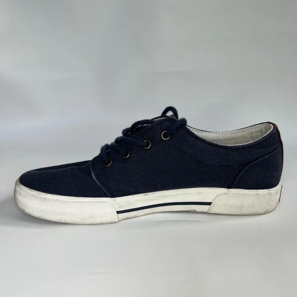 Polo Ralph‎ Lauren Shoes 992486/Hugo II Canvas upper Rubber W Fabric Sole Size 6